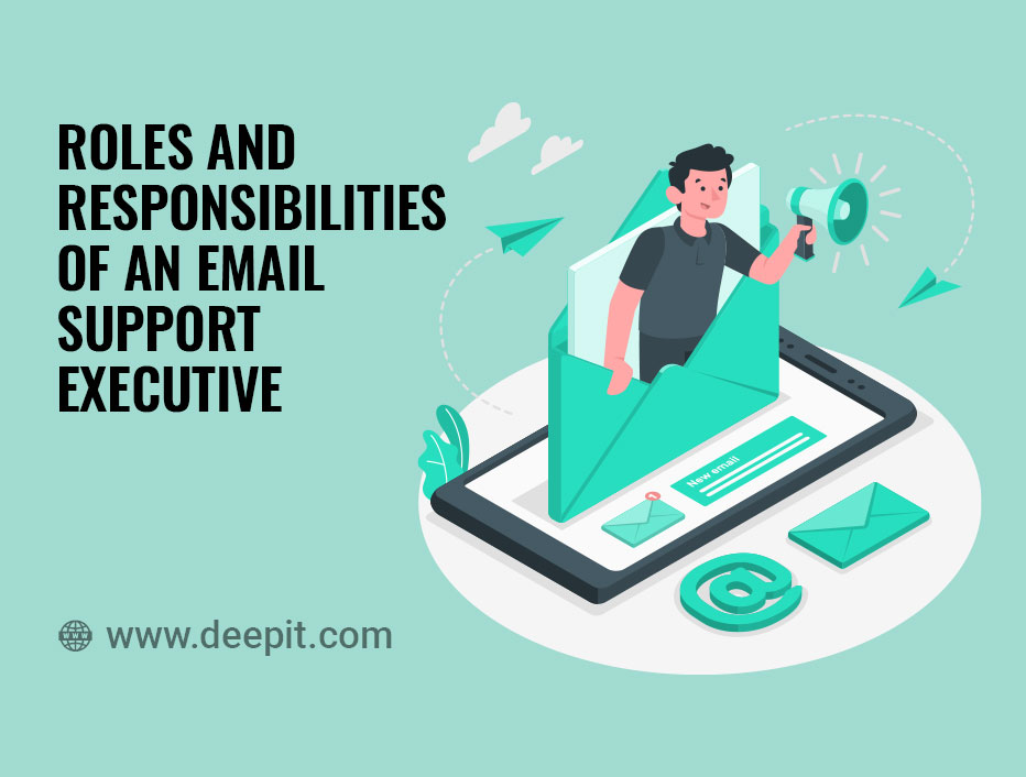 What are the roles and responsibilities of an email support executive?